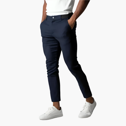 Men's Slim Fit Chino Pants for Versatile Style and Comfort