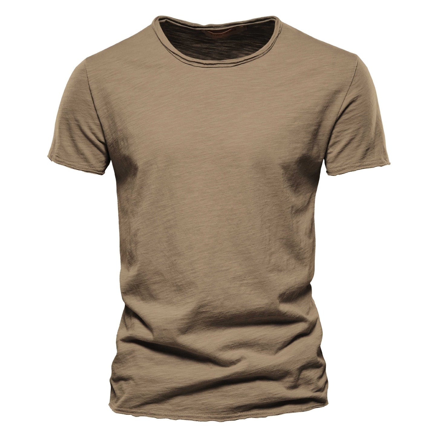 Isaac – Men's Slim Cotton Short Sleeve T-shirt