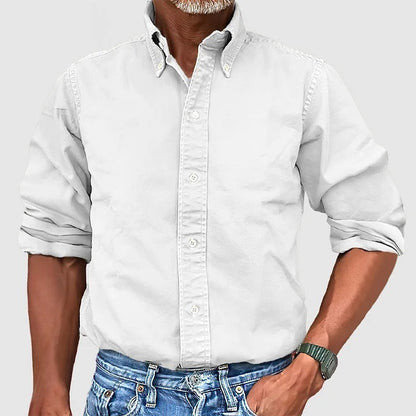 Steven – Long Sleeve Lapel Shirt