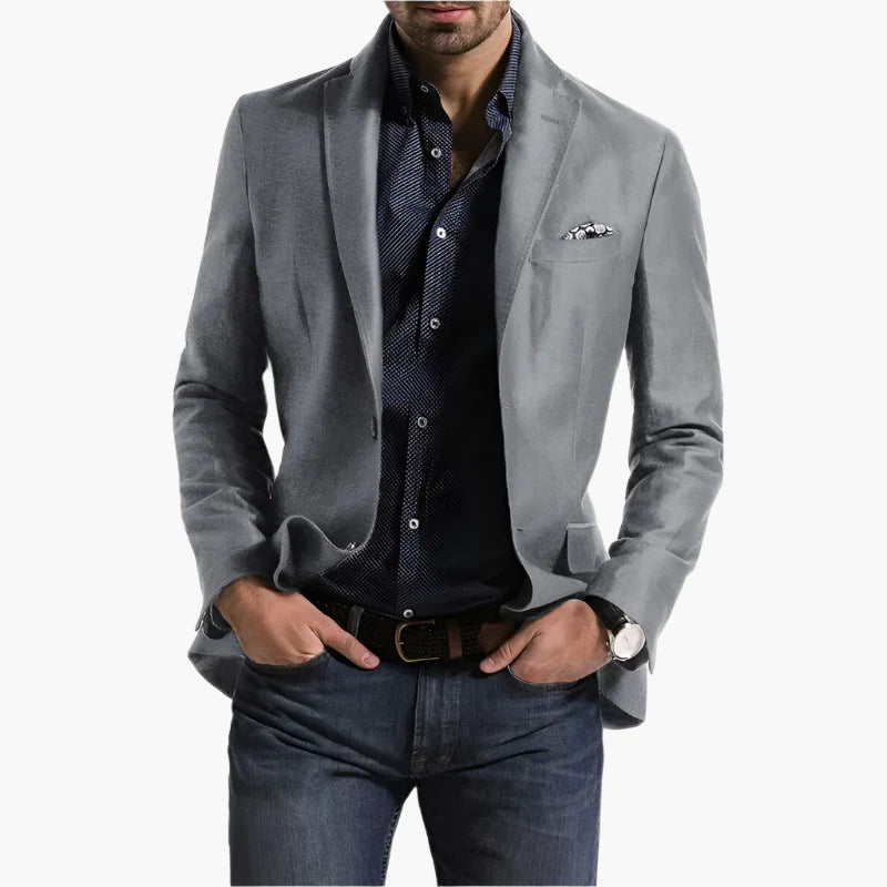 Men's Classic Blazer Timeless Style for Business and Casual Occasions