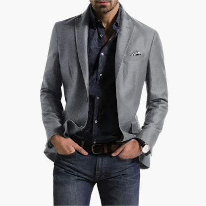 Men's Classic Blazer Timeless Style for Business and Casual Occasions