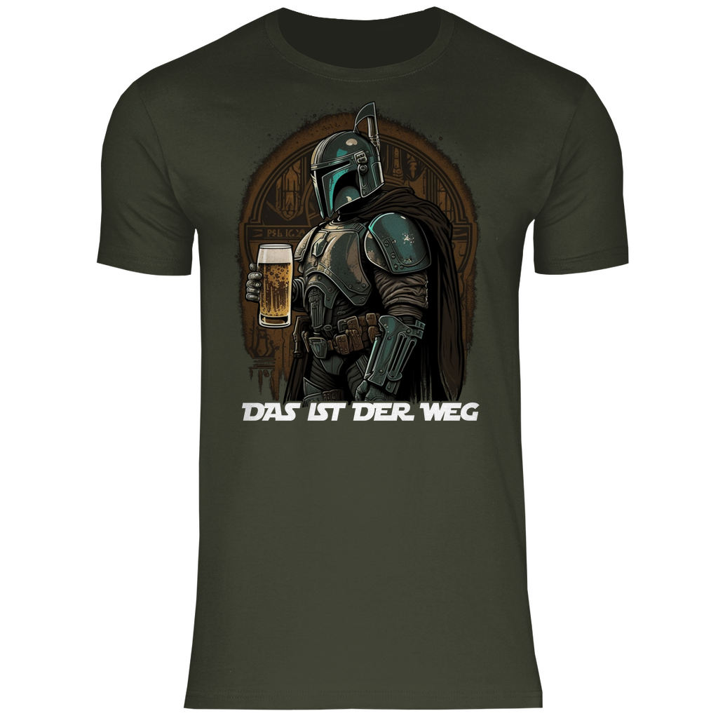 Tom – Mandalorian Beer Fun Men's Shirt