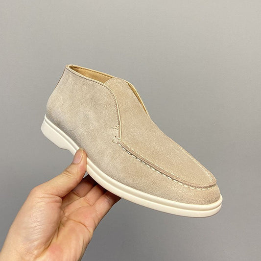 Catherine – Retro Flat Ankle-length Loafers