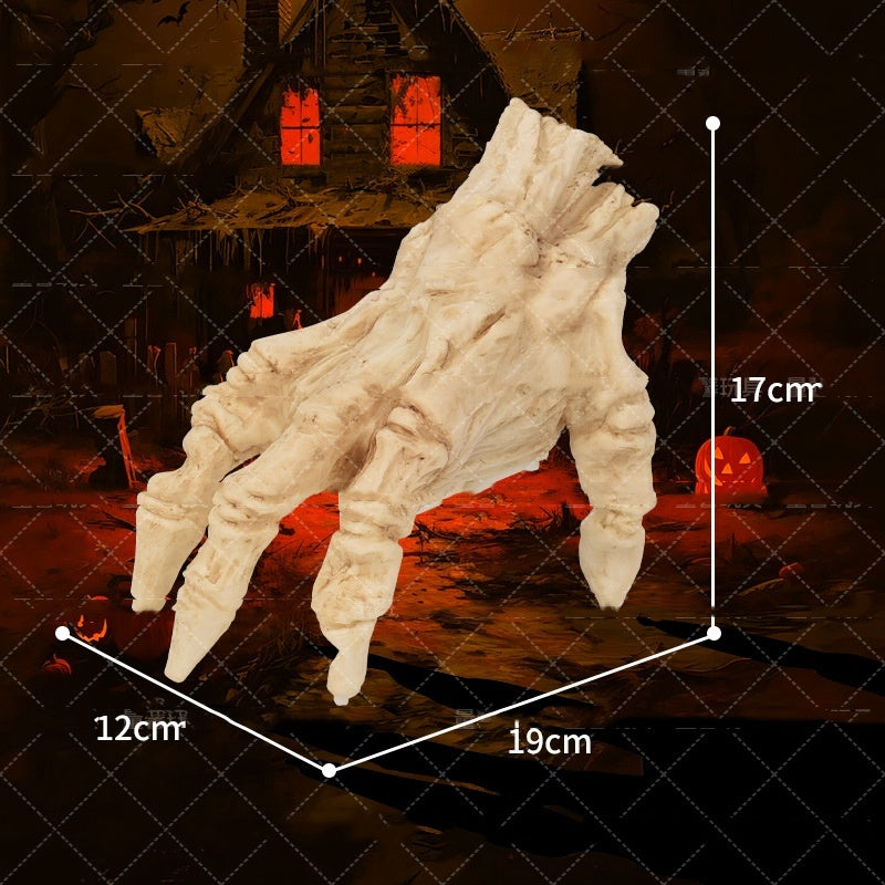 Halloween Glowing Walking Zombie Hand Prop for Spooky Party Decorations