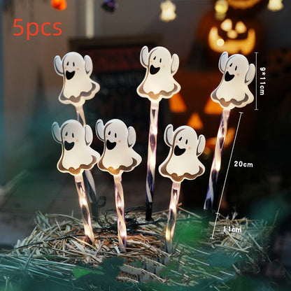 Halloween Ghost Pathway Lights Outdoor Decoration Set
