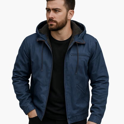 Men's Casual Hooded Autumn Jacket – Modern Lightweight Everyday Outerwear