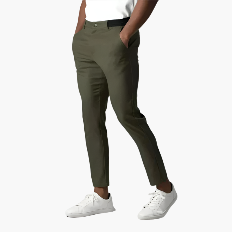 Men's Slim Fit Chino Pants for Versatile Style and Comfort