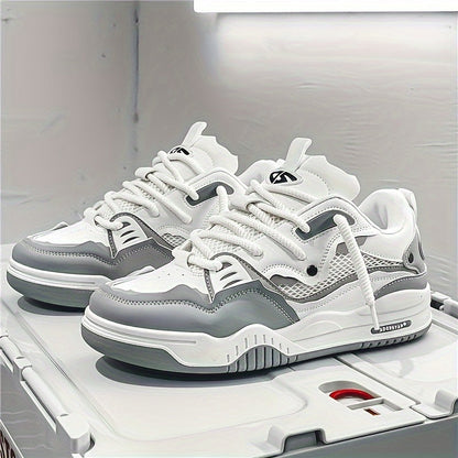 Men's Casual Geometric Pattern Sports Sneakers – Fashion Street Style