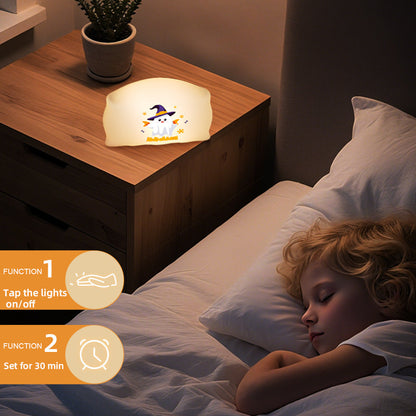 Halloween Pat Light Night Lamp – Spooky LED Decor for Kids & Parties