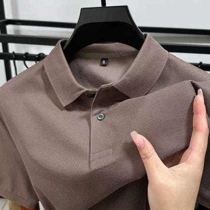 Neil – Embroidered Lapel T-shirt
