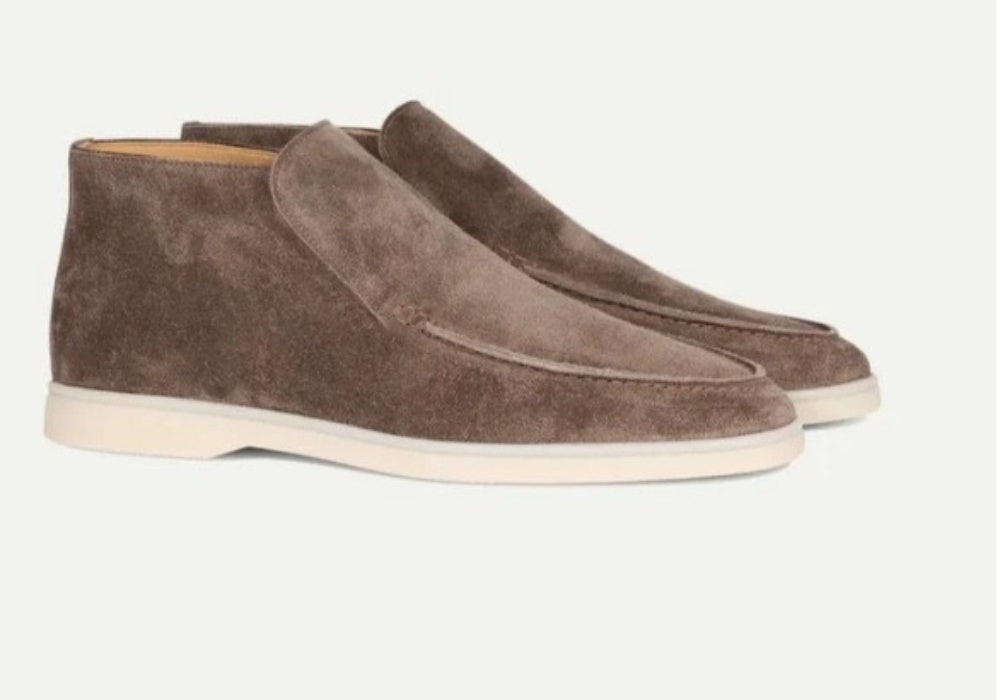 Catherine – Retro Flat Ankle-length Loafers