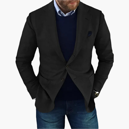 Men's Classic Blazer Timeless Style for Business and Casual Occasions