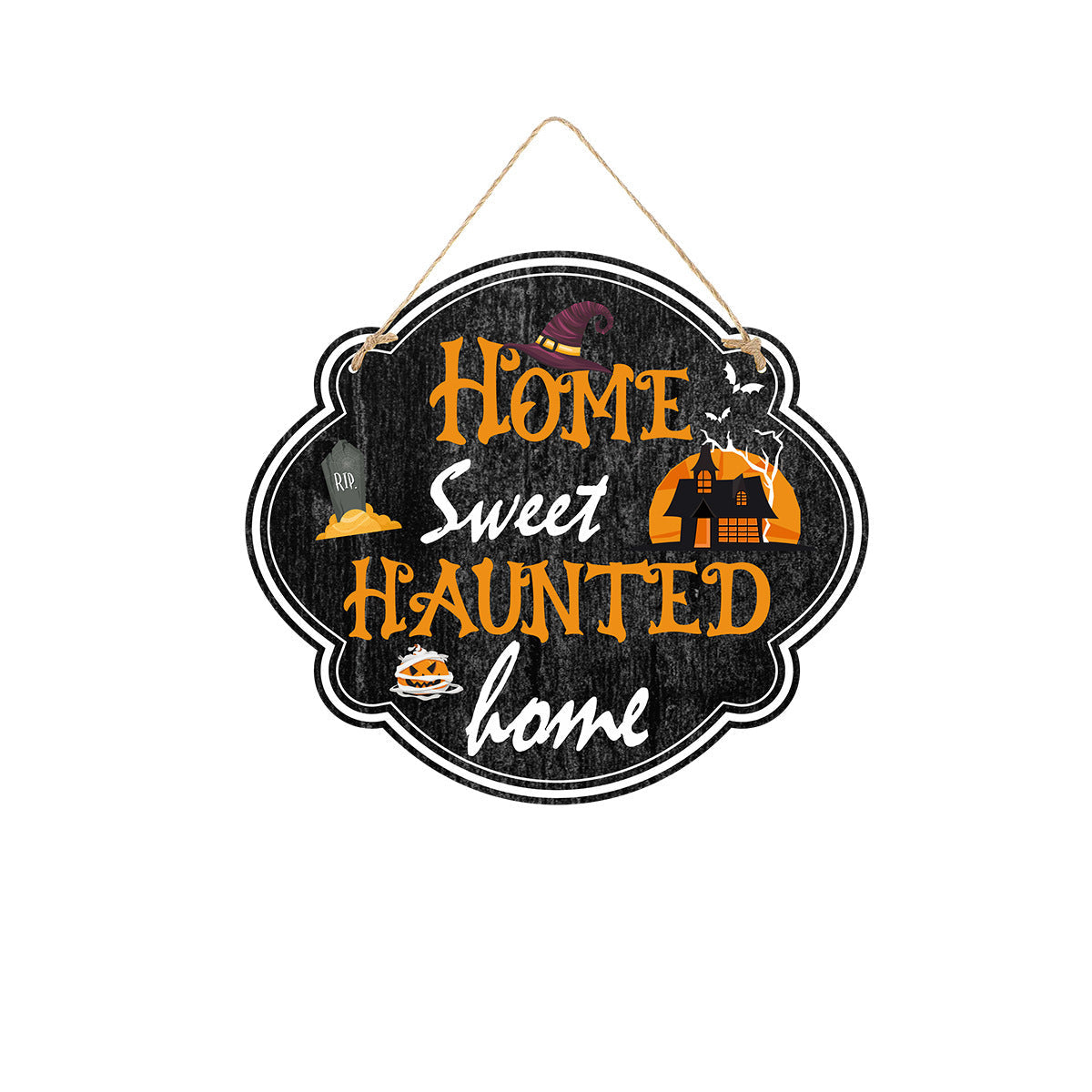 Halloween Scary Door Sign Set – Spooky Party Decorations for Haunted House & Trick-or-Treat