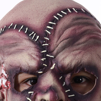 Halloween Three Sided Face Mask – Adult Horror Costume Accessory
