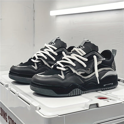 Men's Casual Geometric Pattern Sports Sneakers – Fashion Street Style
