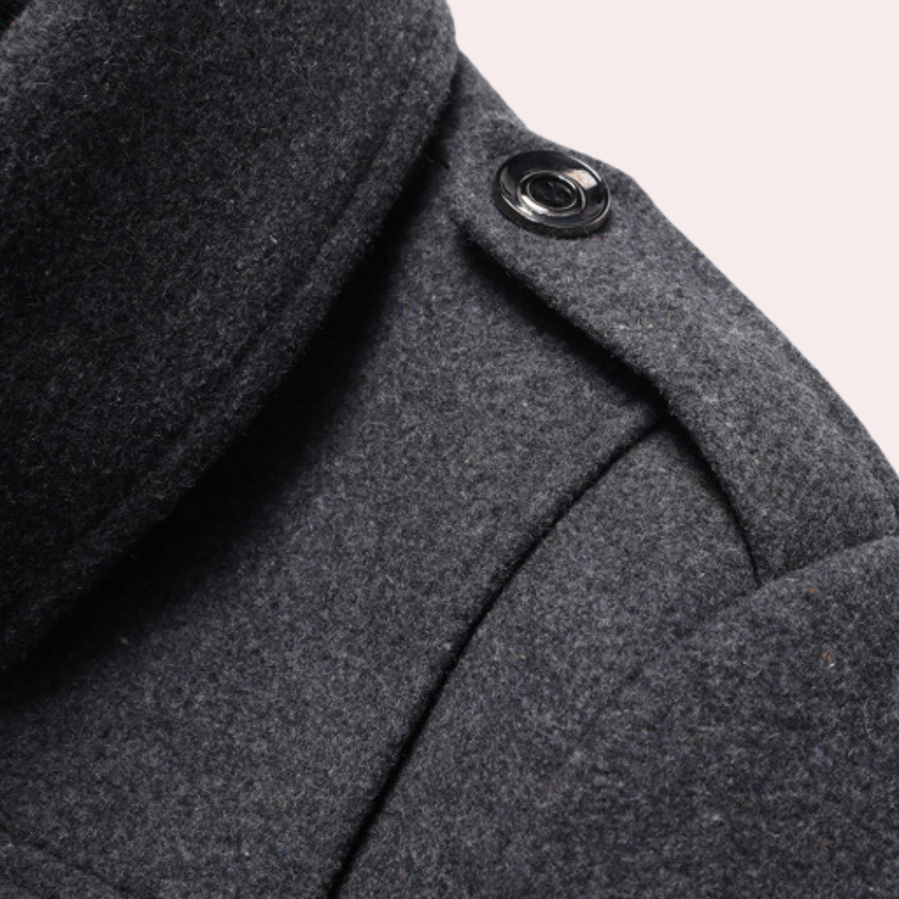 Men's Elegant Two-Piece Winter Business Coat – Formal & Versatile Outerwear