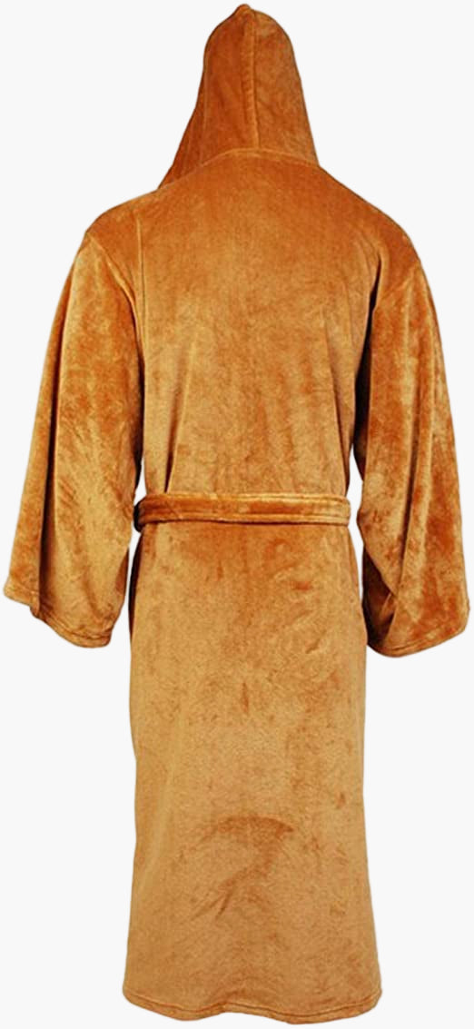 Men's Hooded Fleece Bathrobe Star Wars Inspired Cosplay Loungewear