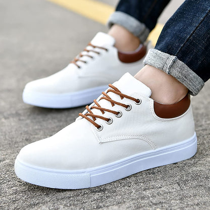 Men's Casual Canvas Sneakers – Versatile Everyday Comfort Shoes