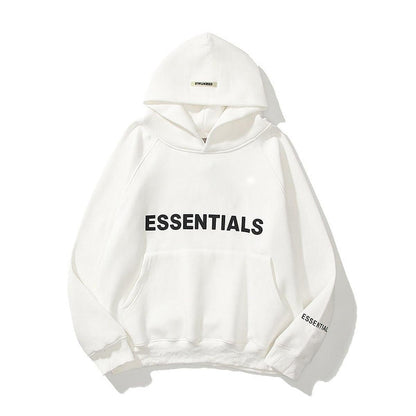 Men's Essentials Logo Pullover Hoodie Casual Streetwear