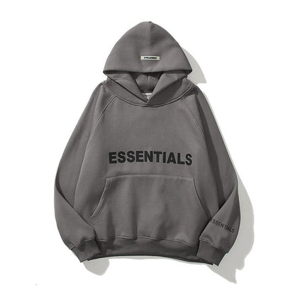 Men's Essentials Logo Pullover Hoodie Casual Streetwear