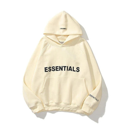 Men's Essentials Logo Pullover Hoodie Casual Streetwear