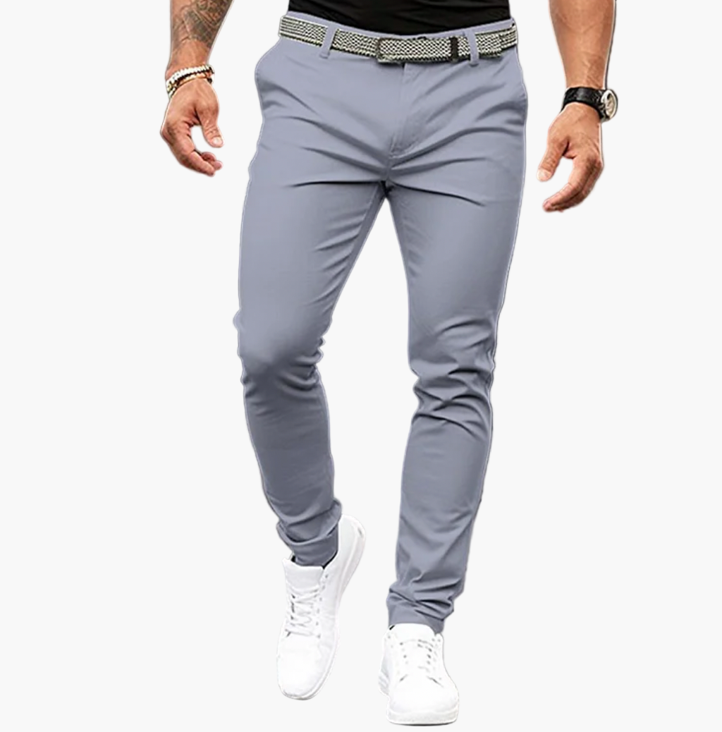 Men's Slim-Fit Versatile Casual Dress Pants – Modern Style for Everyday and Special Occasions
