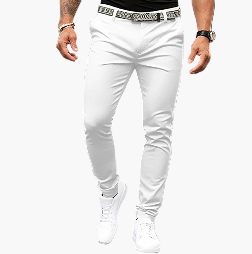 Men's Slim-Fit Versatile Casual Dress Pants – Modern Style for Everyday and Special Occasions