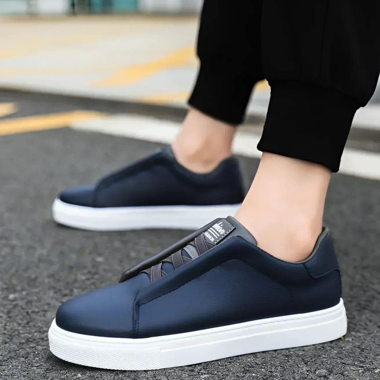 Men's Classic Style Comfortable Everyday Sneakers - Versatile Dress and Casual Shoes