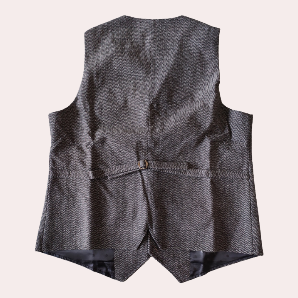 Men's Modern Classic Casual Dress Vest – Versatile Smart Layer for All Occasions