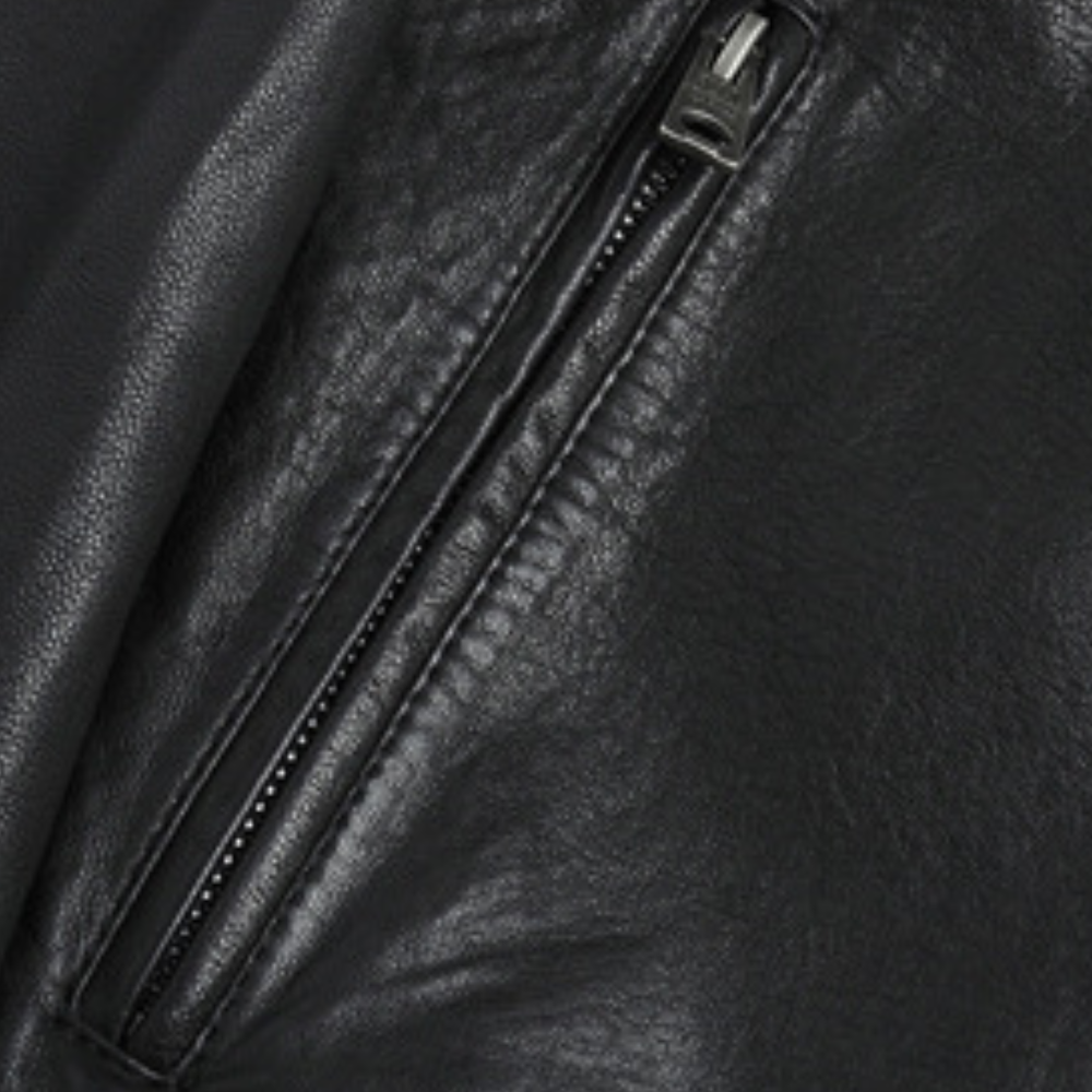 Men's Classic Vegan Leather Biker Jacket for Versatile Everyday Style