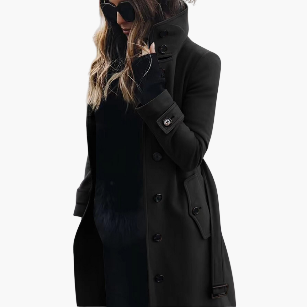 Women's Elegant Trench Coat – Modern Chic Style for Everyday and Evening Wear