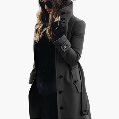 Women's Elegant Trench Coat – Modern Chic Style for Everyday and Evening Wear