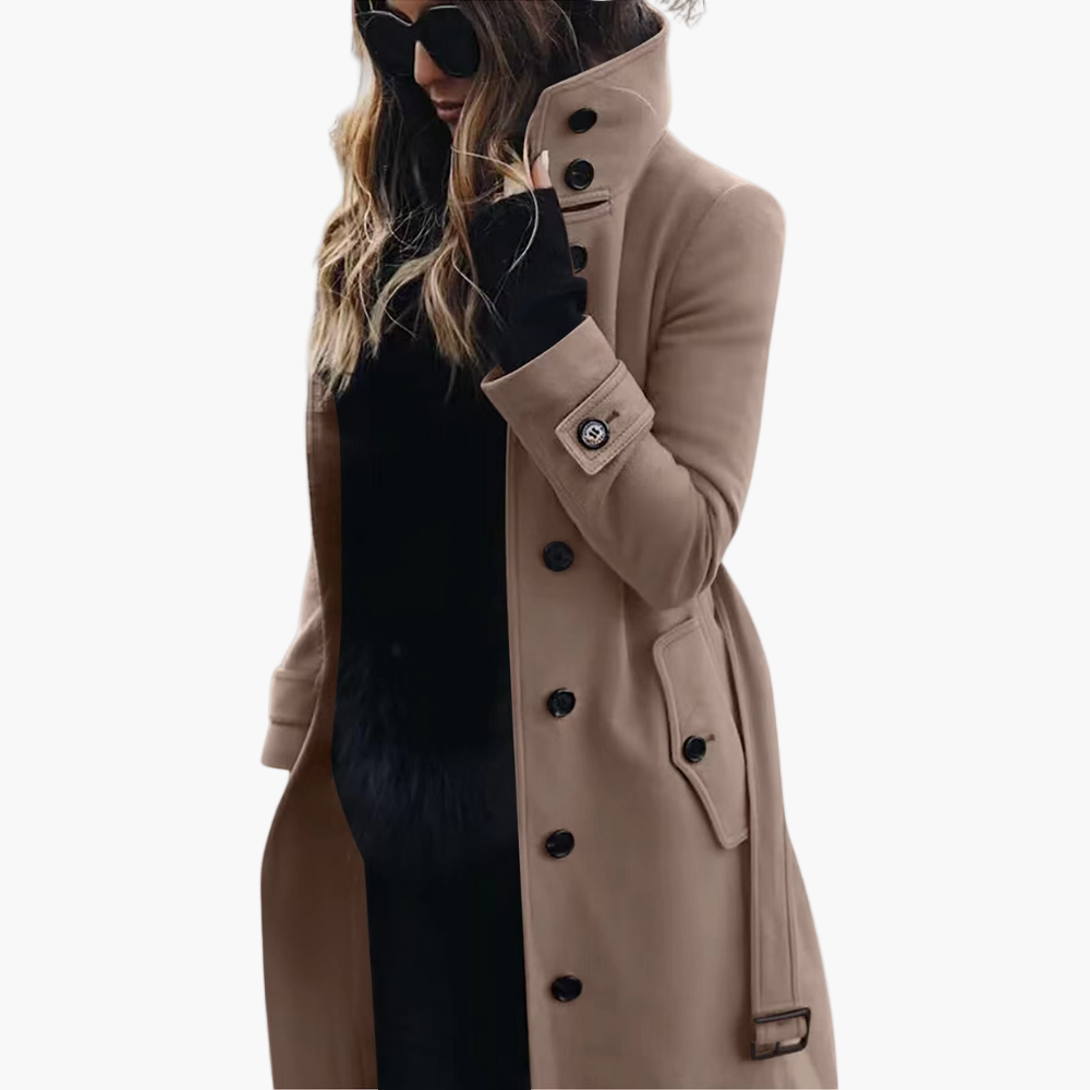 Women's Elegant Trench Coat – Modern Chic Style for Everyday and Evening Wear
