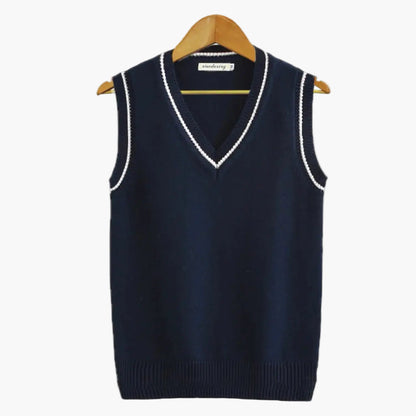 Men's Classic Sleeveless Cable Knit Sweater Vest – Timeless Old Money Style
