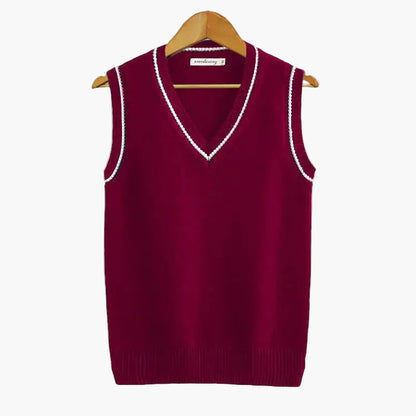 Men's Classic Sleeveless Cable Knit Sweater Vest – Timeless Old Money Style