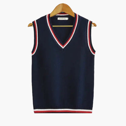 Men's Classic Sleeveless Cable Knit Sweater Vest – Timeless Old Money Style