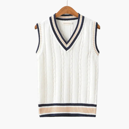 Men's Classic Sleeveless Cable Knit Sweater Vest – Timeless Old Money Style