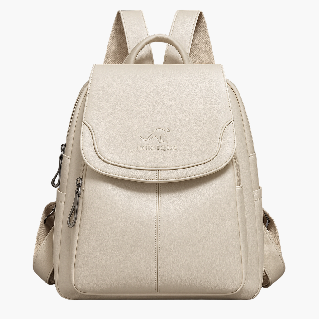 Women's Fashion Anti-Theft Leather Backpack, Elegant Everyday Organizer for Work and Travel