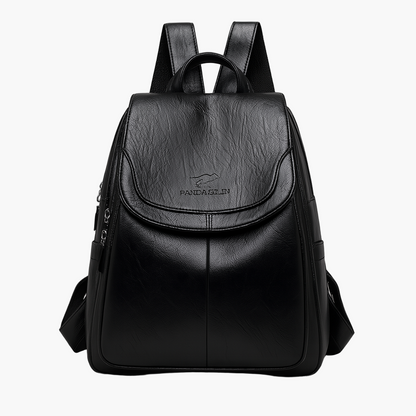 Women's Fashion Anti-Theft Leather Backpack, Elegant Everyday Organizer for Work and Travel
