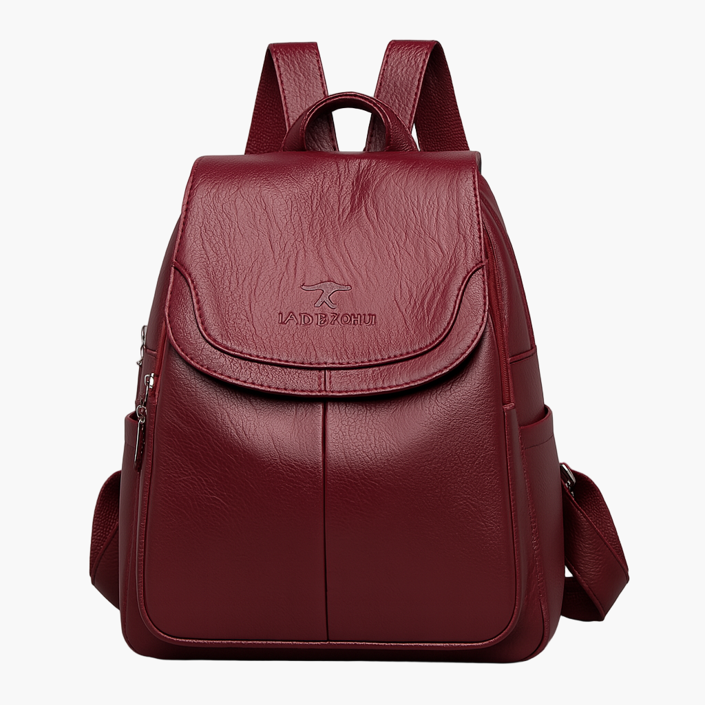 Women's Fashion Anti-Theft Leather Backpack, Elegant Everyday Organizer for Work and Travel