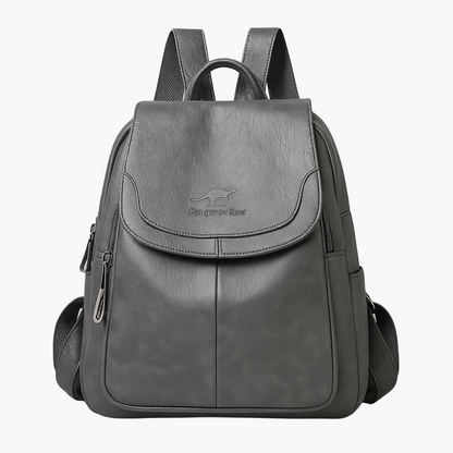 Women's Fashion Anti-Theft Leather Backpack, Elegant Everyday Organizer for Work and Travel
