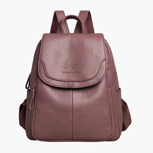 Women's Fashion Anti-Theft Leather Backpack, Elegant Everyday Organizer for Work and Travel