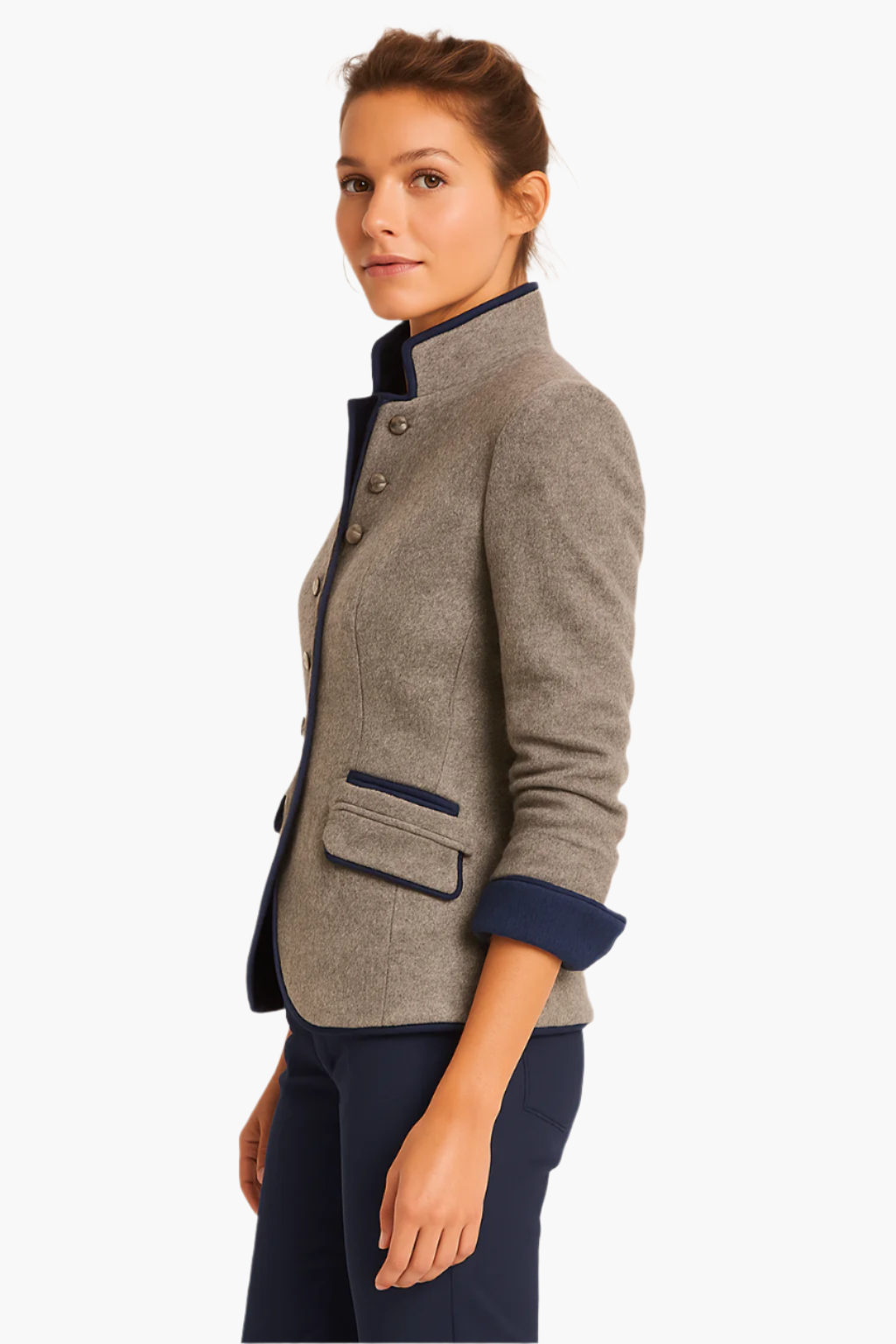 Women's Modern Tailored Blazer Jacket – Versatile Elegant Style for Office and Casual Wear