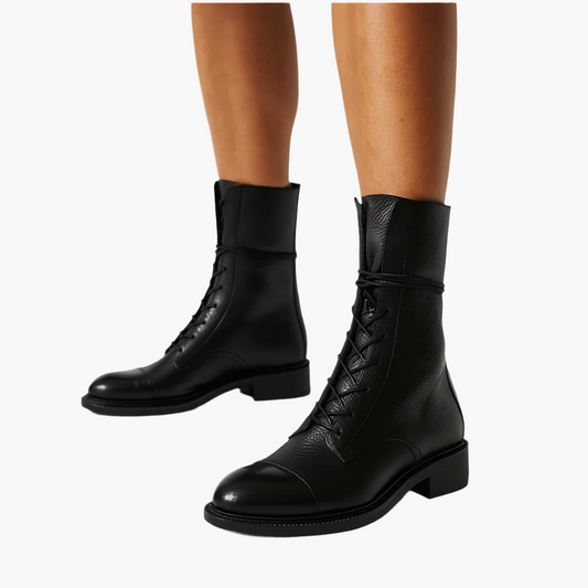 Women's Classic Lace-Up Ankle Boots for Everyday Style and Comfort
