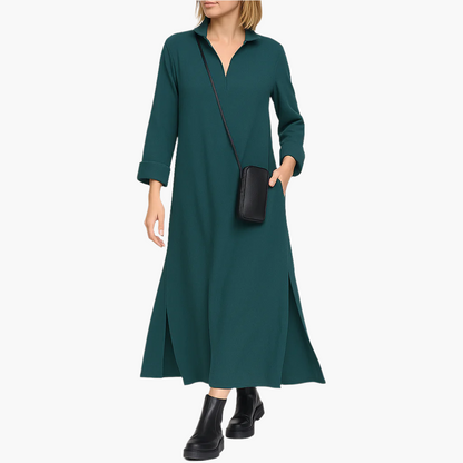 Women's Elegant Loose Maxi Shift Dress for Everyday and Special Occasions