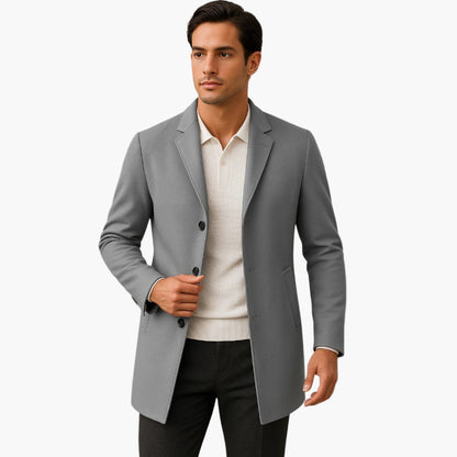 Men's Classic Tailored Spring Jacket – Versatile Everyday Style for Modern Elegance