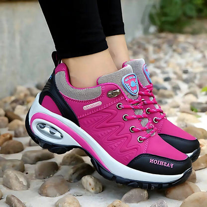 Women's ComfortStep Orthopedic Walking Sneakers - Fashion Athletic Supportive Shoes