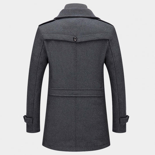 Men's Elegant Two-Piece Winter Business Coat – Formal & Versatile Outerwear
