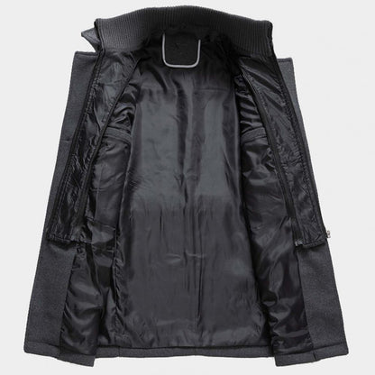 Men's Elegant Two-Piece Winter Business Coat – Formal & Versatile Outerwear