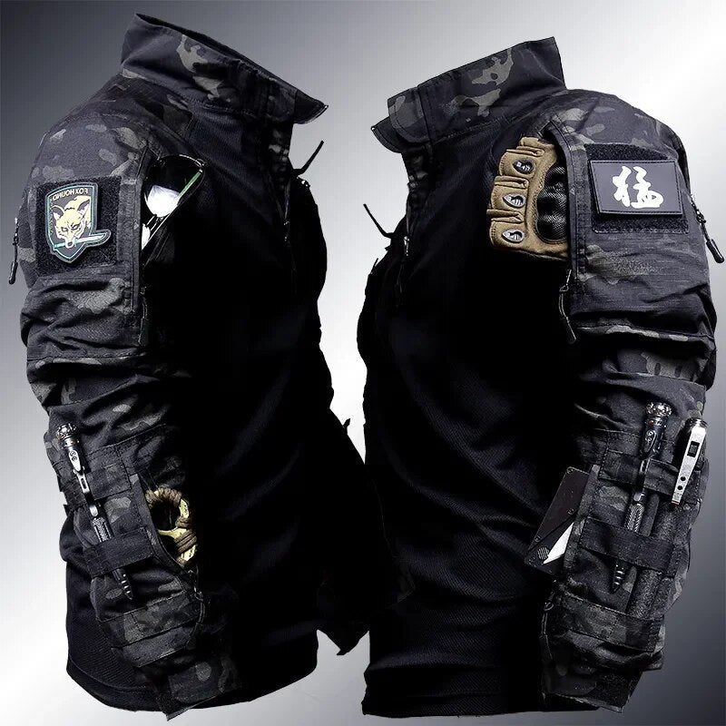 Men's Tactical Combat Suit Set – Utility Outdoor Military Uniform for Versatile Use
